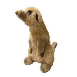 Born In Africa Vintage‎ Meerkat Plush Stuffed Animal Toy Brown Decor